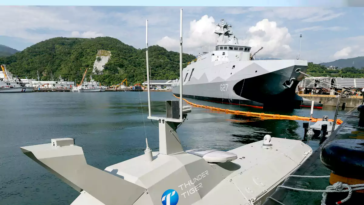 A SeaShark 800 sea drone