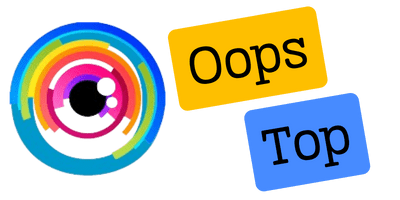 Oops top new logo