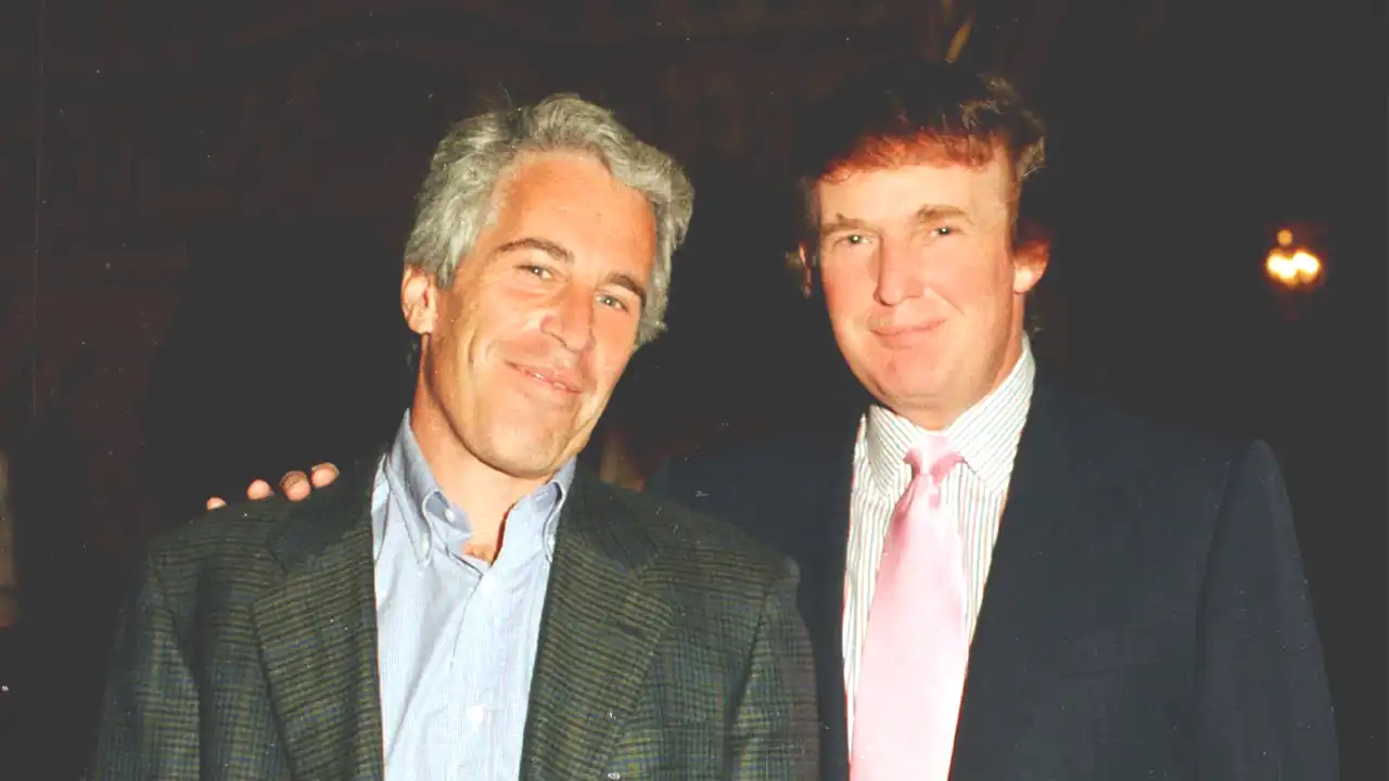 Jeffrey Epstein and Donald Trump