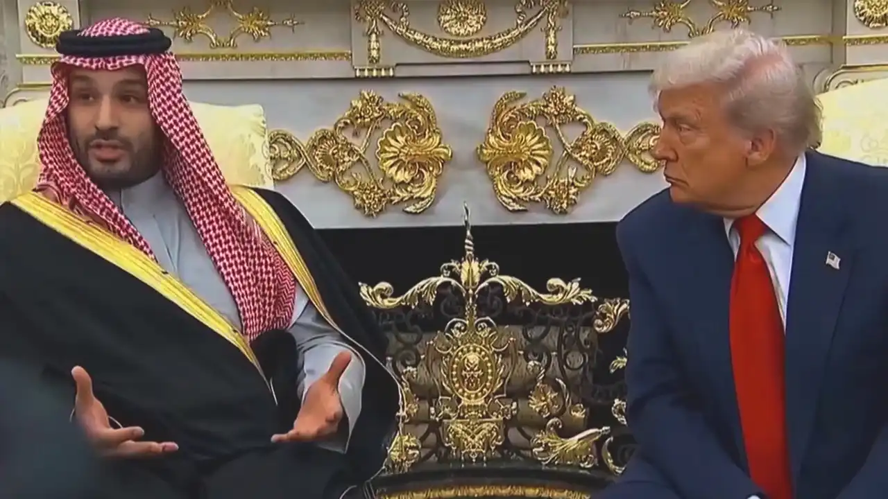 Saudi Crown Prince Announces One-Trillion-Dollar Investment During Meeting With Trump